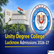 Unity Degree College Lucknow Begins Admission 2026-27; Apply Online at unitypgcollege.edu.in